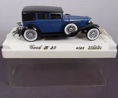 Solido Age D'or (France) Diecast 1929 Cord L 29 Coupe - 1:43 - MIB! • $5