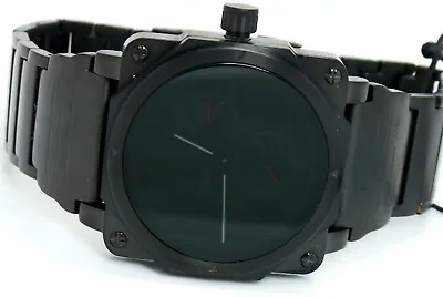 New Kr3w K1440b Vanquish  All Blacked Out Steel Analog Quartz Watch  • $94.99