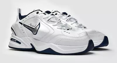 Nike Air Monarch Men's Size 11 IV Martine Rose White Navy Silver AT3147 100 NEW • $154.95