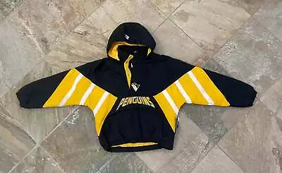 Vintage Pittsburgh Penguins Starter Parka Hockey Jacket Size Youth Large • $60.77