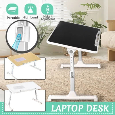 Laptop Table Bed Stand Desk Lap Tray Sofa Computer Portable Foldable Adjustable • $22.49