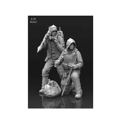 1/35 Resin Figures Model Kit Modern Stalkers (2 Figures) • $39.99