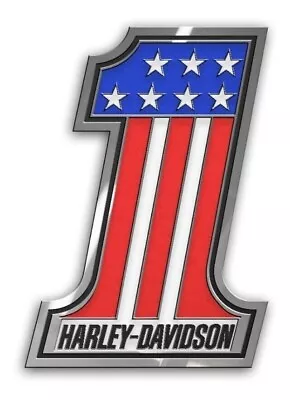 Badge Emblem Harley-davidson N°1 Stainless Steel • $50