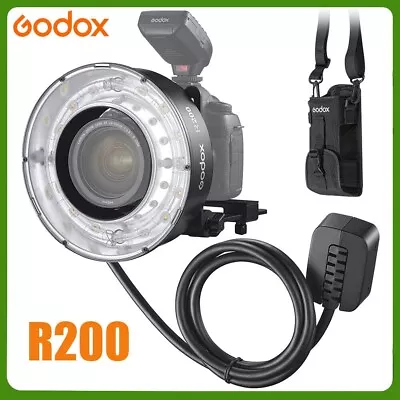 Godox R200 Ring Flash Light Macro Speedlite For Canon Nikon Sony Fuji AD200 Pro • $445