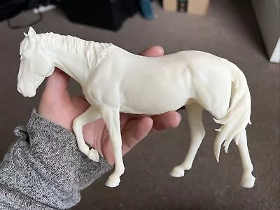 £95 • Buy Breyer Resin Classic Model Horse Mustang Stallion- White Resin Ready To Paint