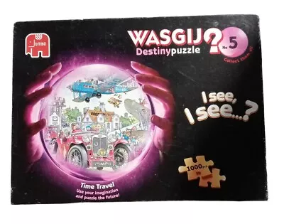 Wasgij Destiny Puzzle No.  5 Time Travel 1000 Pieces Jumbo (Some Damage To Box) • £2.49