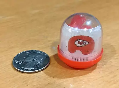 Vintage NFL CHIEFS Gumball Vending Machine Helmet Refrigerator Magnet Toy - Fun! • $6.35