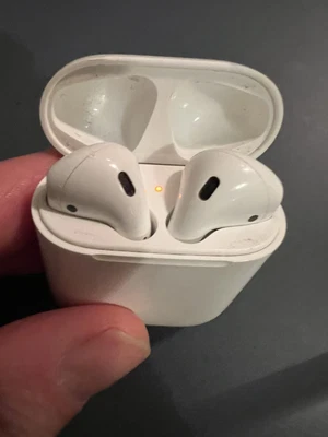 $45 • Buy Apple AirPods 2nd Generation With Charging Case - White , Model 2031