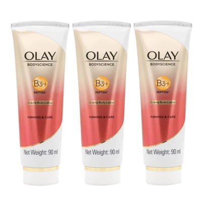 $28.95 • Buy 3 X Olay Creme Body Lotion Firming And Care 90mL