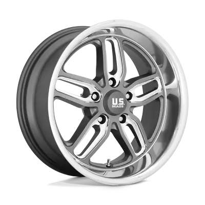 20 Inch Wheel Rim US Mag U129 CTen Gray Milled 20x8.5 5x5 +7mm New • $353