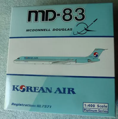 Phoenix Model Korean Air  MD-83   HL7571   1:400 • $69.94