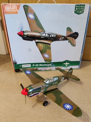 £99.99 • Buy Parkzone UMX P-40 Warhawk Ultra Micro RC Aircraft Plane Eflite