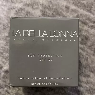 La Bella Donna Women's All-Natural Loose Mineral Foundation With SPF 50 • $32