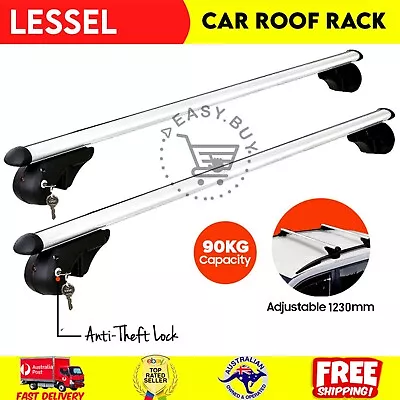 Roof Racks | For Mitsubishi Pajero | Fits Factory Rails 1999-2021 Car Top Bars • $115.91