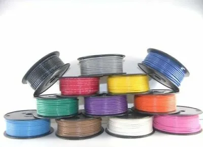 16 AWG Gauge Primary Wire Car/Boat Marine Grade Tinned Copper Made In The USA • $11.71