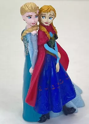 $8.99 • Buy Disney Frozen Elsa And Anna Figure 3  Cake Topper Toy Decoration