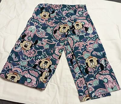  LuLaRoe TC Minnie Mouse Paisley Leggings *Pre-Owned And In Good Condition*  • $5