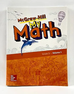 Mc Graw-Hill Grade 3 Volume 1 Student Edition My Math Book • $16.01