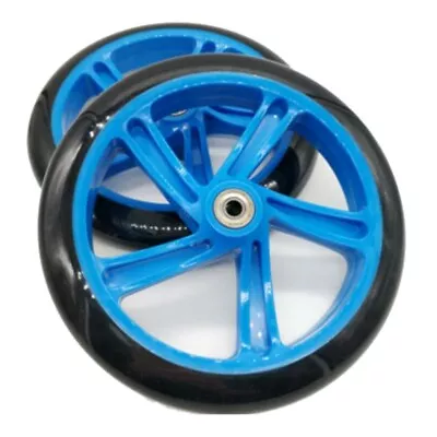 2 Pieces Scooter Wheel 200 Mm PU Material Wheel Thickness 30 Mm ABEC-7 Bear X2X5 • £33.59