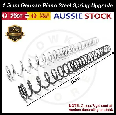 Upgrade 1.5mm German Piano Steel Spring 15cm Gel Blaster Gen8 J8 J9 J10 ACR/M4A1 • $12.92