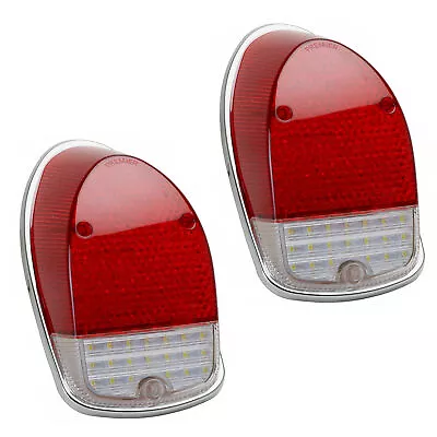 LED Tail Light Lens For Vw Bug 1968-1970 Left & Right - Pair • $209.95