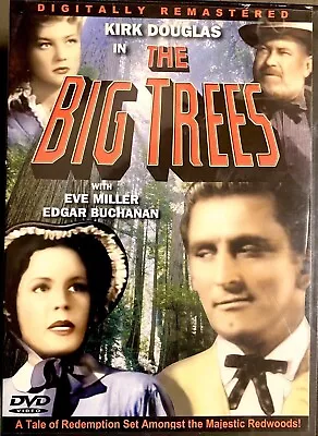 The Big Trees DVD Like New Kirk Douglas Edgar Buchanan Digitally Remastered • $6.33