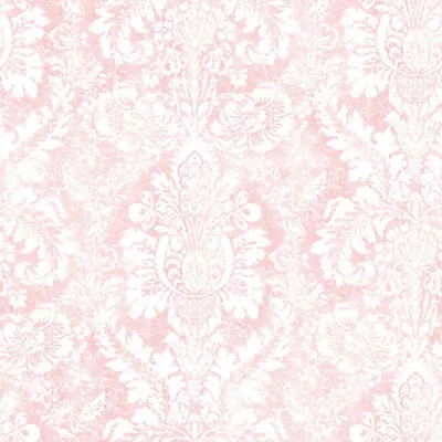 AF37711 - Abby Rose 4 Damask Pink Galerie Wallpaper • $224.62