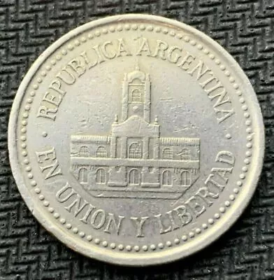 1994 Argentina 25 Centavos Coin XF      #B1150 • $7.20