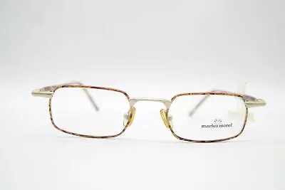 Vintage Marius Morel REF 5392 Copper Silver Braun Angular Glasses Eyeglasses NOS • $42.24