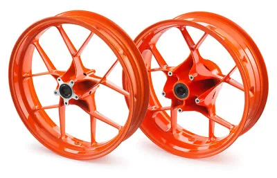 KTM 17  Electronic Orange Standard Wheel Set For 2018-2023 790 Duke  00010000350 • $965.99