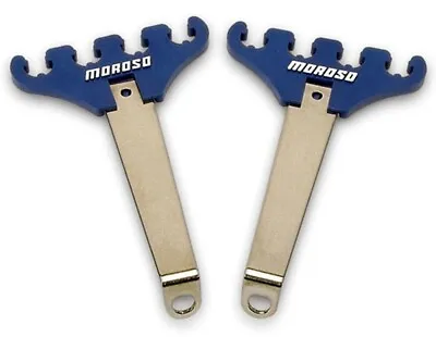 $14.99 • Buy Moroso Spark Plug Wire Holder 72180 7-9mm Bolt-to-Valve Cover Blue Plastic