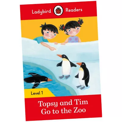 Ladybird Readers Level 1 - Topsy And Tim - Go To The Zoo (ELT Grad...(Paperback) • £7.49