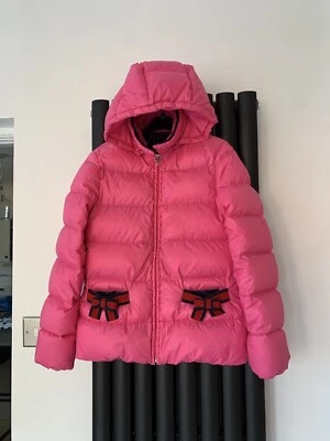 😍 Authentic Girls Stunning Gucci Down Coat Age 12 Yr • £108