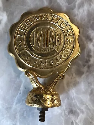 International Civitan Die Cast Vintage Trophy Topper Parts Gold Finish • $50.04