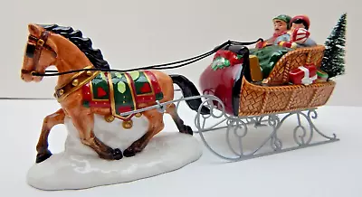 Dept 56 The Original Snow Village A Holiday Sleigh Ride Together #54921 W/Box • $31.04