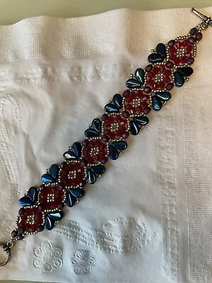 Swarovski Crystal Bracelet Made By Bead Artist Annette Stewert Winter Haven FL • $75