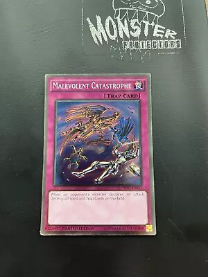 Yugioh Malevolent Catastrophe Platinum Rare Nkrt-en033 Limited Edition  • $1.48