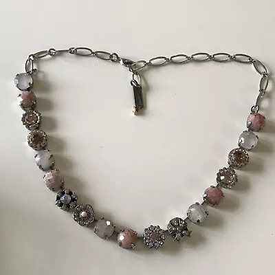 Mariana Jewelry Pink Topaz & Australia Crystals Necklace • $175