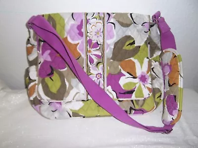 Vera Bradley MESSENGER DIAPER BAG In PORTOBELLO ROAD ~ Adj Strap Crossbody ~ MWT • $49