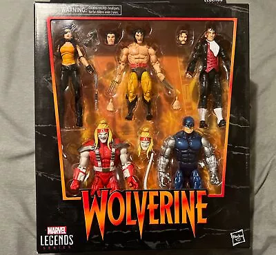 Marvel Legends Series WOLVERINE 5-Pack - AMAZON EXCLUSIVE- Omega Red Cyber • $119.99