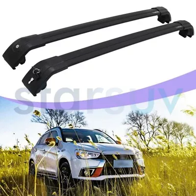 Lockable Cross Bar For Mitsubishi Outlander Sport ASX 2010-2022 Roof Rack Rail • $109