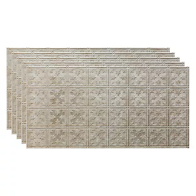 Fasade - 2ft X 4ft Traditional Style #10 Glue Up Ceiling Tile/Panels (5 Pack) • $197.54