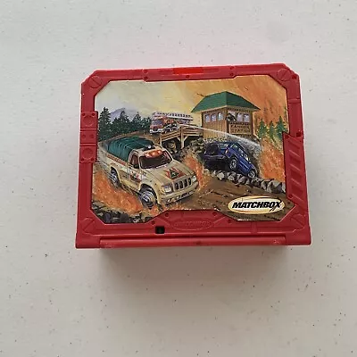 Mattel Matchbox Red Small Plastic Case Track Piece • $9.99