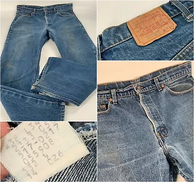 1970s Vtg Levi’s 517 0217 Jeans 36x30 38x34 Tag USA Red Care Tag YGI D3-165 • $69.99