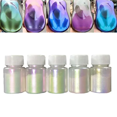 10g Car Auto Chameleon Color Changing Pearl Powder For Bicycle Car Paint Pigment • $7.13