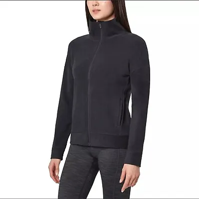 Mondetta Ladies' Cozy Full Zip Jacket Size SMALL Color Black • $20