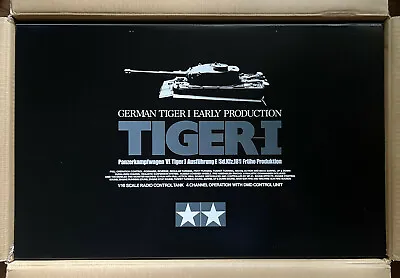 Tamiya RC German Tiger I DMD MF-01 Full Option Kit 1:16 TANK KIT # 56010 • $981.60