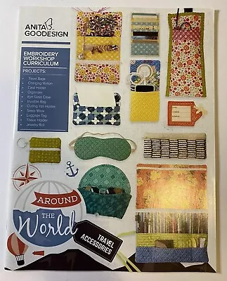 Anita Goodesign Around The World Embroidery Workshop Curriculum (BOOK ONLY) • $6