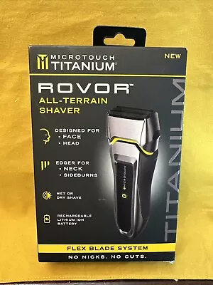 Microtouch Titanium Rovor Shaver Flex Blade System  - NEW • $29.97