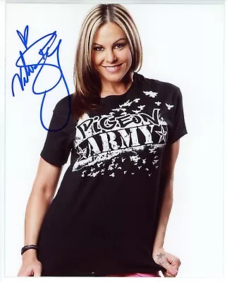 TNA Wrestling Velvet Sky Autographed 8x10 Color Photo MGM Collectibles COA • $24.30